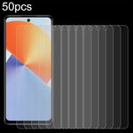 Per Infinix Note 30 5G 50 pezzi 0,26 mm 9H 2,5D Pellicola in vetro temperato