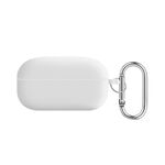 Per Samsung Galaxy Buds Live / Buds2 Pro Fodera per PC Custodia protettiva per auricolari Bluetooth in silicone (bianca)