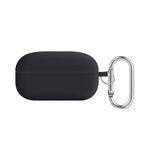 Per Samsung Galaxy Buds Live / Buds2 Pro Fodera per PC Custodia protettiva per auricolari Bluetooth in silicone (nero)