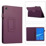 Per Lenovo Tab M8 4th Gen Litchi Texture Custodia in pelle per tablet (viola)