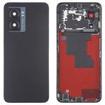 Per OPPO A57 Coperchio posteriore batteria originale con cornice centrale (nero)