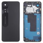 Per OPPO A78 Coperchio posteriore batteria originale con telaio centrale (nero)