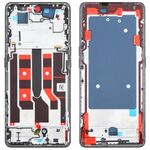 Per OPPO Reno8 T 5G Alloggiamento anteriore originale Cornice cornice LCD (nero)