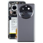 Per OPPO Find X6 Cover posteriore batteria originale con copriobiettivo fotocamera (nero)
