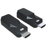 HDMI Extender 165ft Audio Video 1080P Over Cat5 Cat6 Cavo Ethernet Trasmissione del segnale senza perdita HDMI Adattatore di estensione a lunga distanza