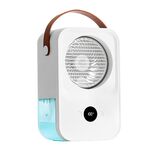 MT-F60 Smart Digital Display Ventola di umidificazione della nebbia del dispositivo di raffreddamento dell'aria di ricarica USB, modalità: versione standard
