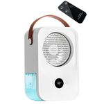 MT-F60 Display digitale intelligente Ventola di umidificazione della nebbia del dispositivo di raffreddamento dell'aria di ricarica USB, modalità: versione con telecomando