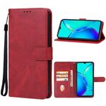 Per vivo Y35 + custodia in pelle per telefono (rosso)