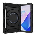 Custodia per Huawei MatePad 11 2023 Armor Contrast Colour Silicone + PC Tablet (nero)