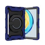 Custodia per Huawei MatePad SE 10.4 2023 Armor Contrast Colour Silicone + PC Tablet (blu navy)