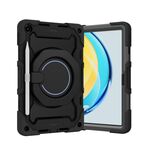 Per Huawei MatePad SE 10.4 2023 Armor Contrast Color Silicone + Custodia per tablet PC (nero)