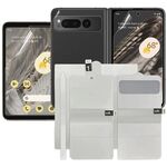 Per Google Pixel Fold Full Screen Protector Pellicola idrogel per schermo grande + anteriore + posteriore antideflagrante