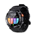 C21pro Smart Watch con schermo a colori da 1,39 pollici, supporto frequenza cardiaca / pressione sanguigna / monitoraggio dell'ossigeno nel sangue (nero)