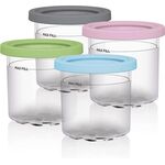 Per contenitori per gelati Ninja NC299AMZ NC300 con coperchi, speci: 4 tazze