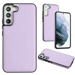 Per Samsung Galaxy S22 + 5G Custodia in pelle con copertura completa per telefono (viola)