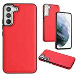 Per Samsung Galaxy S22 + 5G Custodia in pelle con copertura completa per telefono (rosso)