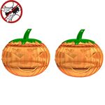 SJZ060 2 pezzi/set Trappole per moscerini della frutta a forma di zucca Trappola per moscerini della frutta Trappola per api (arancione)