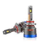 P13 1 paio 9006 / HB4 DC10-32V / 60W / 6000K / 6500LM faro LED in metallo liquido per auto