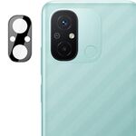 Per Xiaomi Redmi 12C 4G IMAK Obiettivo fotocamera posteriore Pellicola in vetro Versione nera