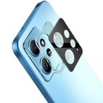Per Xiaomi Redmi Note 12 4G Global imak Pellicola per lenti in vetro integrata ad alta definizione Versione nera