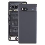 Per Google Pixel 7A Cover posteriore batteria originale con copriobiettivo fotocamera (nero)