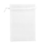 100pcs sacchetto di protezione della frutta sacchetto di rete anti-insetto e anti-uccello 20 x 30 cm (bianco)