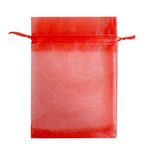 100pcs sacchetto di protezione della frutta sacchetto di rete anti-insetto e anti-uccello 25 x 35 cm (rosso)