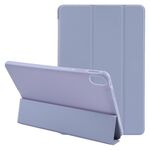 Per Huawei MatePad 11 2023 GEBEI Custodia pieghevole in pelle antiurto per tablet con supporto a 3 pieghe (viola chiaro)