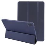 Per Huawei MatePad 11 2023 GEBEI Custodia pieghevole in pelle antiurto per tablet con supporto a 3 pieghe (blu scuro)
