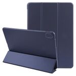 Per Huawei MatePad Air 11.5 GEBEI Custodia pieghevole a 3 pieghe con custodia antiurto per tablet in pelle (blu scuro)