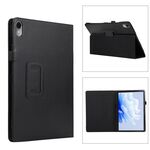 Per Huawei MatePad Air Custodia per tablet in pelle con texture Litchi da 11,5 pollici con supporto (nero)