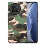 Cover posteriore in pelle mimetica per vivo X90 (verde)