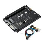 ENCNF2S-N01 Scheda di trasferimento da NGFF a SATA3 M.2 KEY B-M Adattatore di conversione interfaccia da SSD a 6 Gbps con cavo SATA a 22 pin