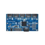 SATA3.0 6Gbps JMB575 Chip Scheda di espansione SATA Scheda riser da 1 a 5 porte