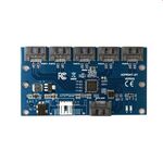 Scheda di espansione SATA con chip SATA2.0 3Gbps JMB321 Scheda riser da 1 a 5 porte