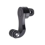 Adattatore per montaggio su fibbia con gancio a J a rotazione 360 (nero)