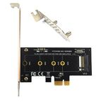 PCI-E 1X a M.2 NVME KEY-M Adattatore scheda riser SSD con deflettore