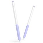 Per Xiaomi Stylus Pen 2 Custodia protettiva in silicone traslucido Jelly Style (viola)