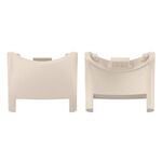 Per Xiaomi Mi Band 8 1 paio di connettori per cinturino in plastica per PC (bianco avorio)