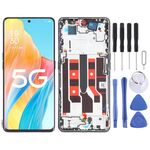 Schermo LCD originale per OPPO A1 Pro Digitizer Assemblaggio completo con cornice (nero)