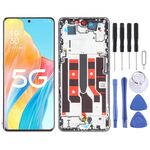 Schermo LCD originale per OPPO A1 Pro Digitizer Assemblaggio completo con cornice (oro)
