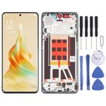 Schermo LCD originale per OPPO Reno9 Pro Digitizer Assemblaggio completo con cornice (nero)
