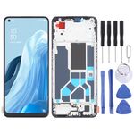 Schermo LCD AMOLED originale per OPPO Reno7 SE 5G Digitizer Assemblaggio completo con cornice