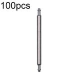 100 pz/set Cinturino in acciaio inossidabile 304 Cinghia per biella Tutte le alette dell'interruttore in acciaio, Stile: Single Drag (1.5x20mm)