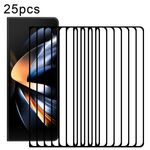 Per Samsung Galaxy Z Fold5 25 pezzi Schermo interno Full Glue Full Cover Screen Protector Pellicola in vetro temperato