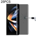 Per Samsung Galaxy Z Fold5 25 pezzi Schermo interno Privacy Protezione schermo a copertura totale Pellicola in vetro temperato