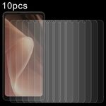 Per Sharp Aquos Sense 7 Plus 10 pezzi 0,26 mm 9H 2,5D Pellicola in vetro temperato