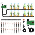 Sistema di irrigazione Dispositivo di irrigazione automatico temporizzato con controller intelligente, specifica: 20 m 20 set Tuta a doppio uso con presa di terra
