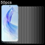 Per Honor 90 Lite 50pz 0.26mm 9H 2.5D Pellicola in vetro temperato