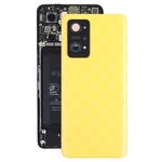 Per Realme GT Neo 3T Cover posteriore batteria originale con copriobiettivo fotocamera (giallo)